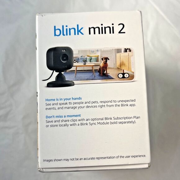 Blink Mini 2 Indoor Outdoor Wired Camera - Picture 3 of 5